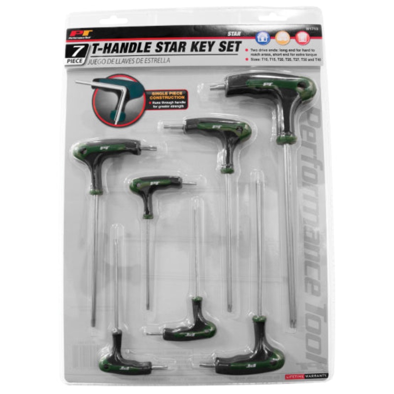 7 pc. T-Handle StarDriver Set