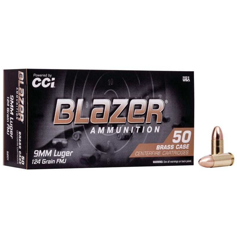 Blazer Brass 9mm Luger FMJ