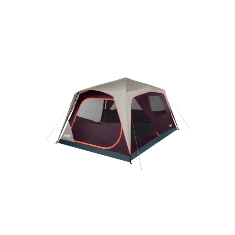 Coleman Skylodge 10-Person Instant Camping Tent, Blackberry (In-Store Pickup Only)
