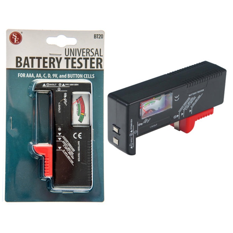 New Universal Battery Tester Load Checker AA AAA 9V C D Power Portable Load New