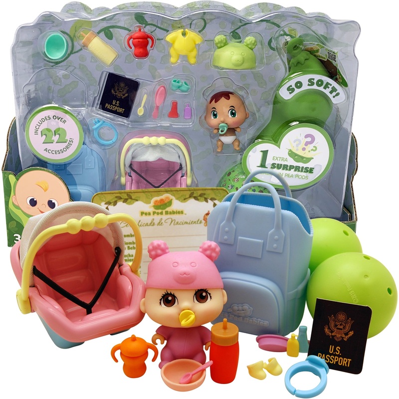 Pea Pod Babies – Little Traveler 22-PC Set