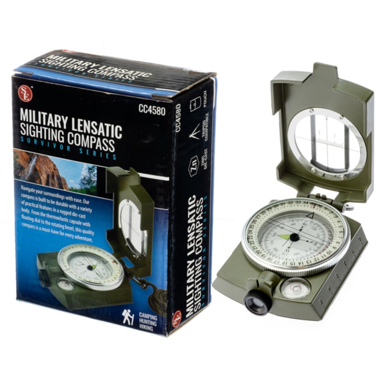 Sona Enterprises Military Prismatic Sighting Compass
