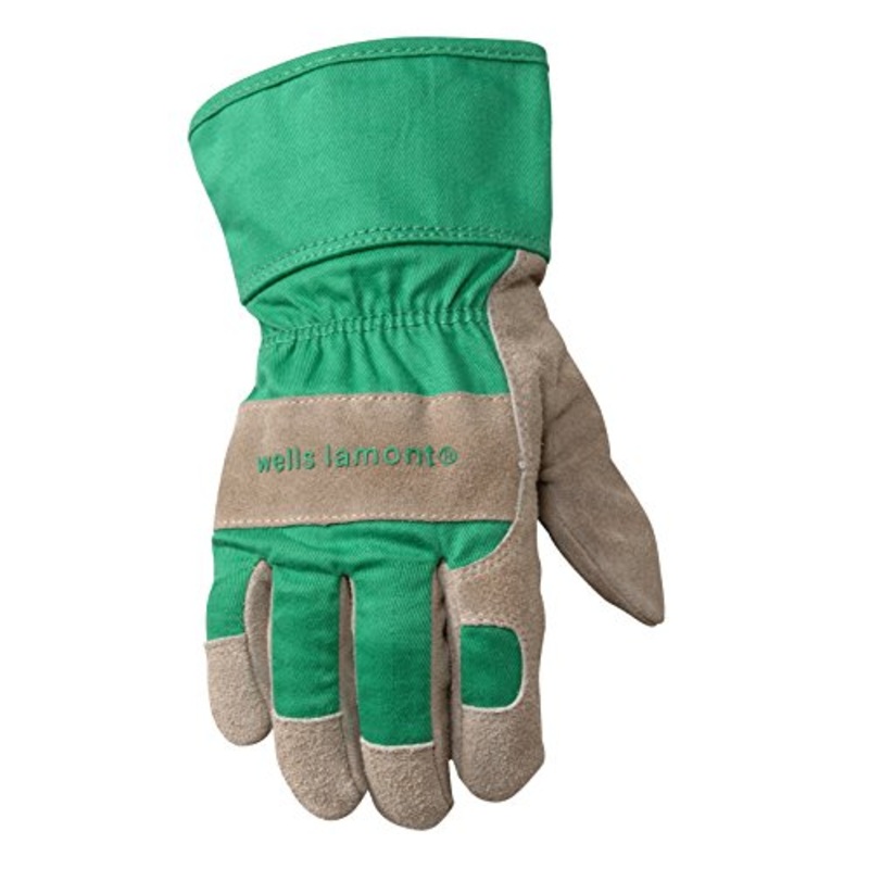 Wells Lamont  Kids Suede Cowhide Leather Palm Gloves