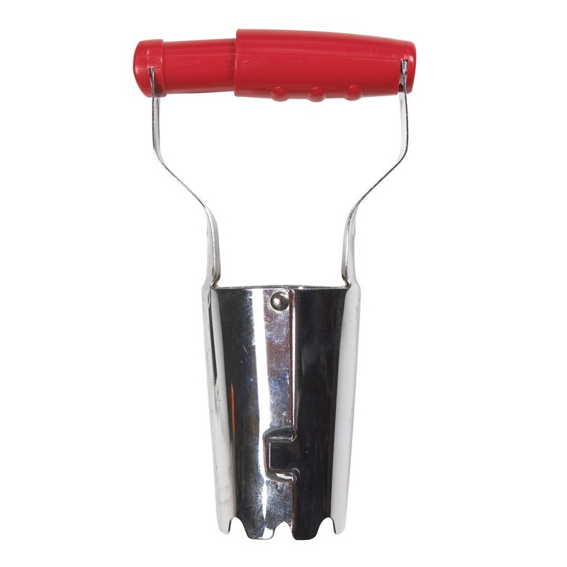 Lawn & Garden 9 in. Steel Adjustable Bulb Planter Poly Handle