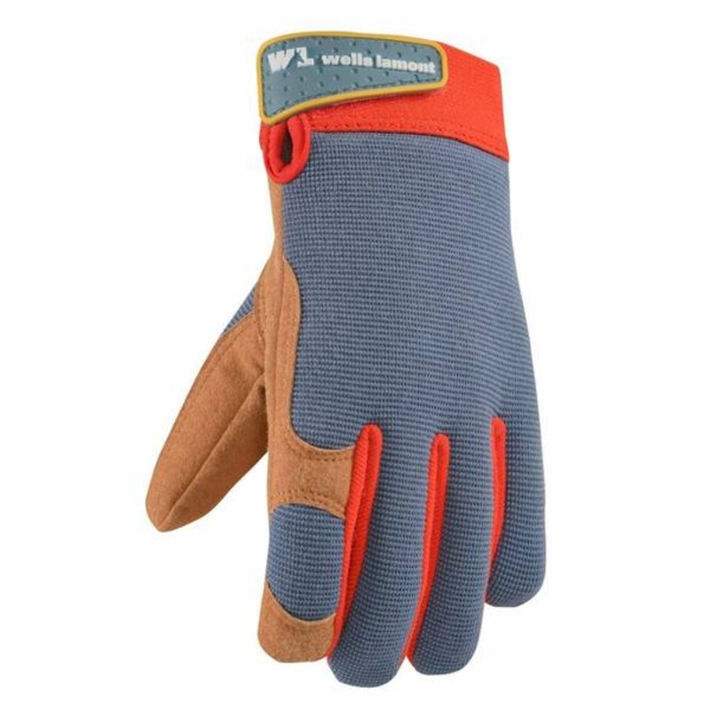 Wells Lamont Kids’ Stretch Hybrid Work Gloves