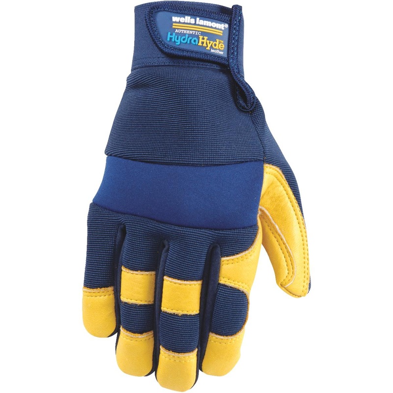 Wells Lamont  Mens Leather Work Gloves – Medium