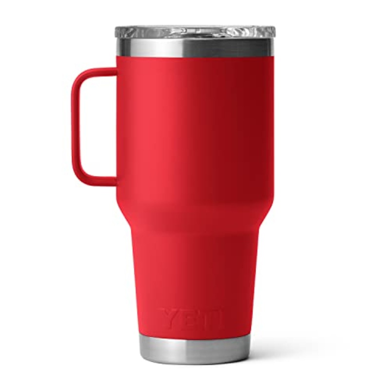 YETI Rambler 20 Oz Travel Mug Rescue Red