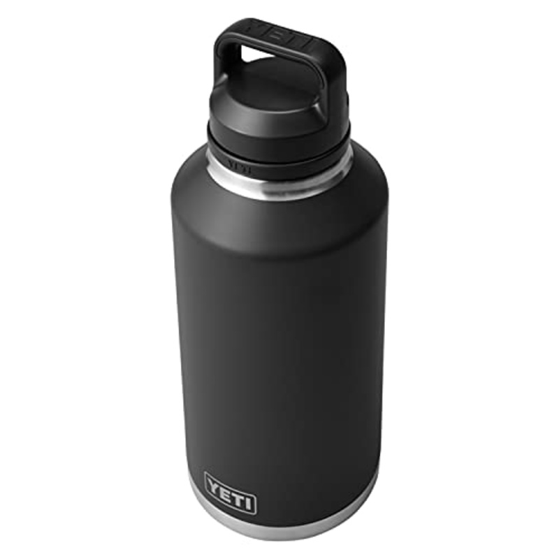 YETI Rambler 64 oz Black BPA Free Bottle with Chug Cap