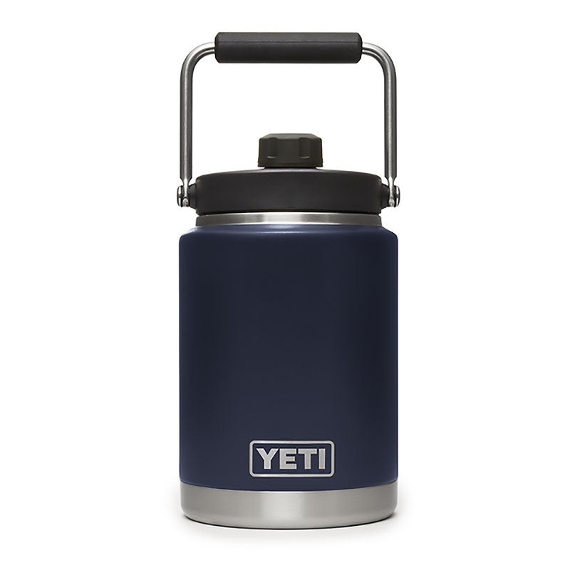 Yeti Rambler Half Gallon Jug Navy Blue