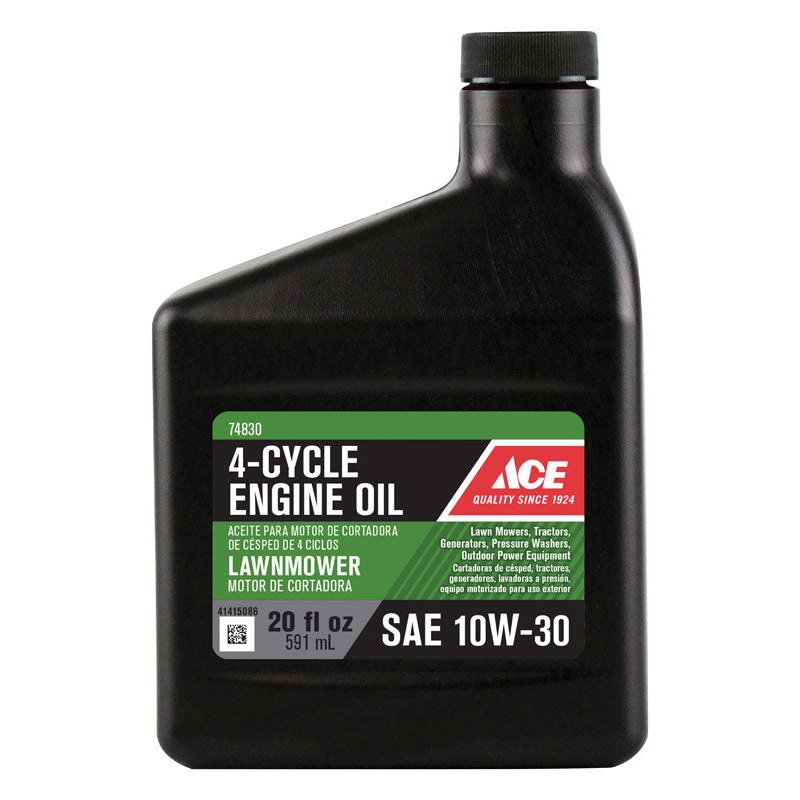 Ace 10W-30 4-Cycle Lawn Mower Motor Oil 20 oz 1 pk