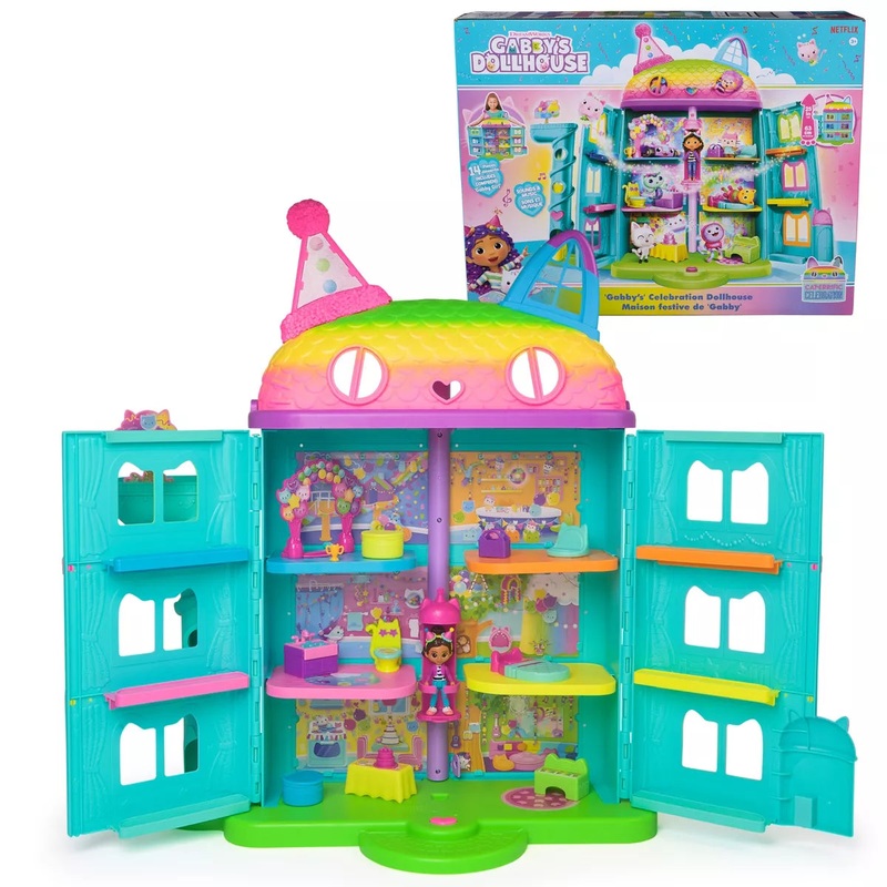 Gabby’s Dollhouse Purrfect Celebration Playset