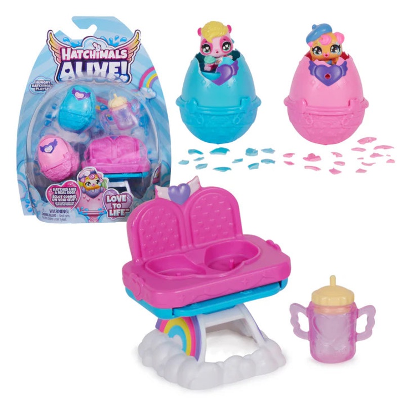 Hatchimals Alive Hungry Hatchimals Highchair Playset