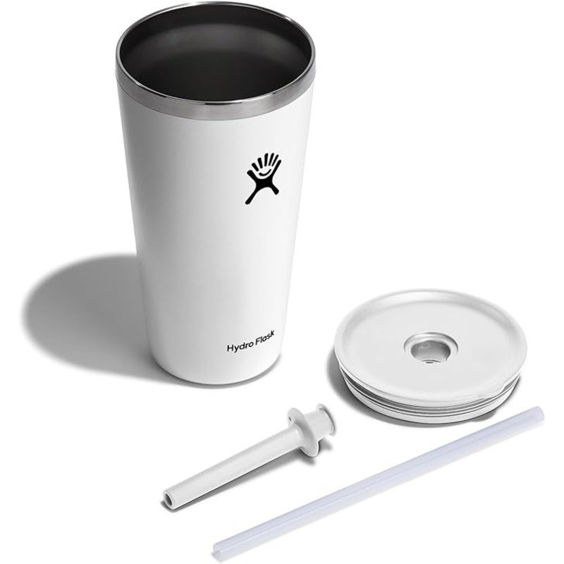 Hydro Flask 28oz All Around Tumbler Straw Lid (White)