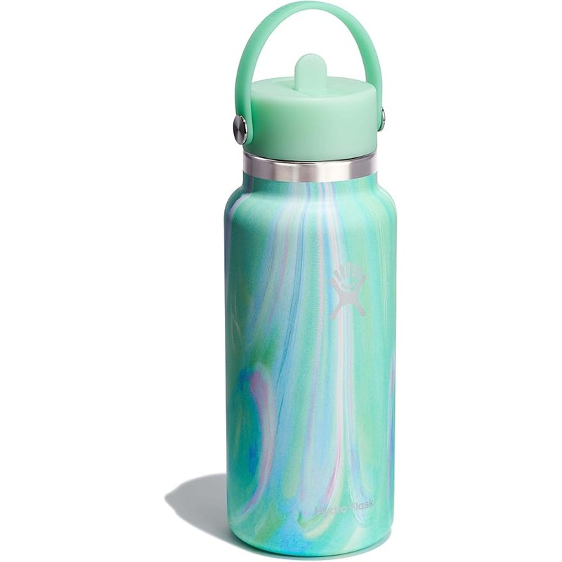 Hydro Flask 32oz Wide Flex Straw Cap Bottle (Jelly Green)