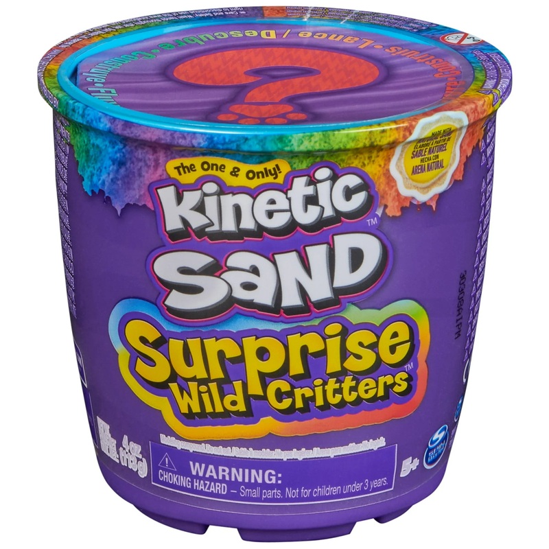 Kinetic Sand Surprise Wild Critters Play Set