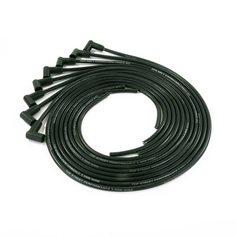 8.5mm Universal Black Ignition Wires with 90 Plug Boots