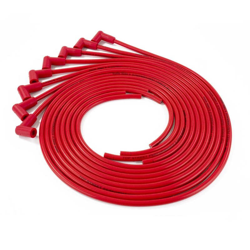 8.5mm Universal Red Ignition Wires with 90 Plug Boots