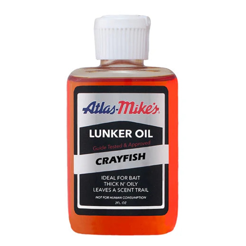 Atlas-Mike’s Glo Scent Bait Oils 2 oz. Crayfish