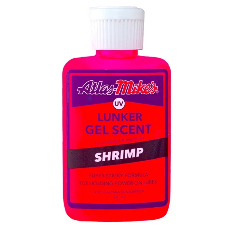 Atlas Mikes UV Lunker Gel Scent  Shrimp