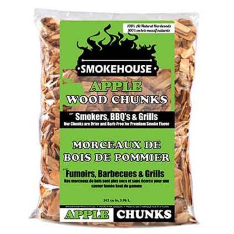 Smokehouse 1-3/4lb Bag Wood Chunks Apple