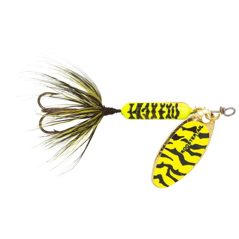 Worden’s Rooster Tail CHR Black ‘Tiger’