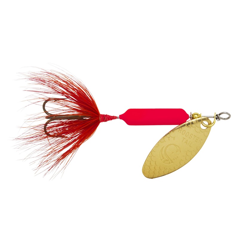 Worden’s Rooster Tail Flo Red