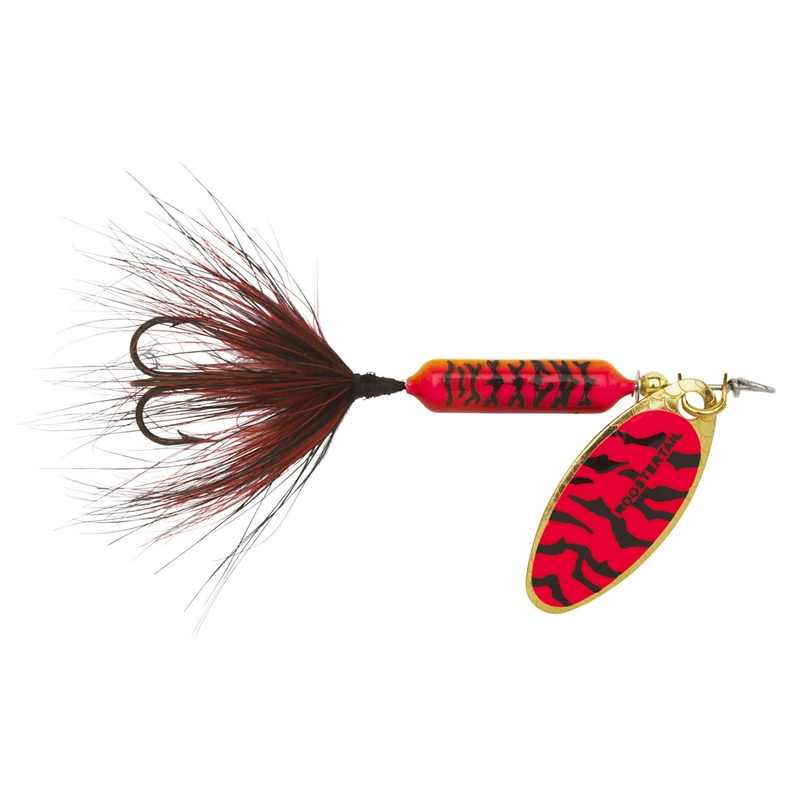 Worden’s Rooster Tail Flo Red Black ‘Tiger’