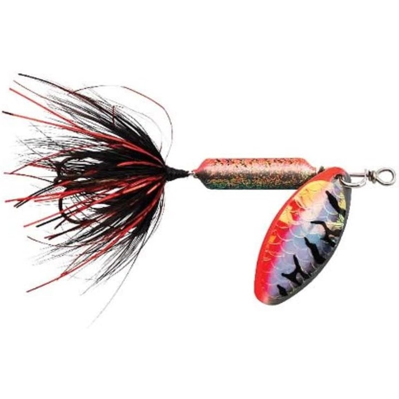Worden’s Rooster Tail in-Line Spinner Tinsel Nightmare Tiger