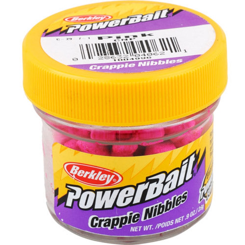 Berkley CNP PowerBait Crappie Nibbles – Pink