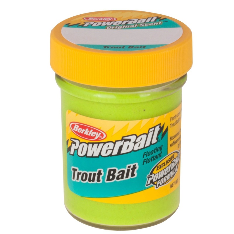Berkley PowerBait Trout Bait – Chartreuse 1.75 OZ