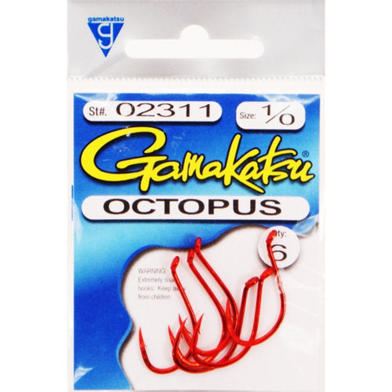 RED/HOOK SALM/S.H.6PK1/0