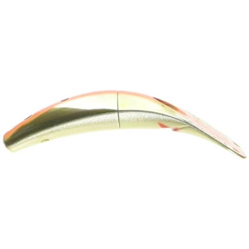 Yakima Bait Spinfish- Trolling Plug 2.5 MET Gold Flame 2pk