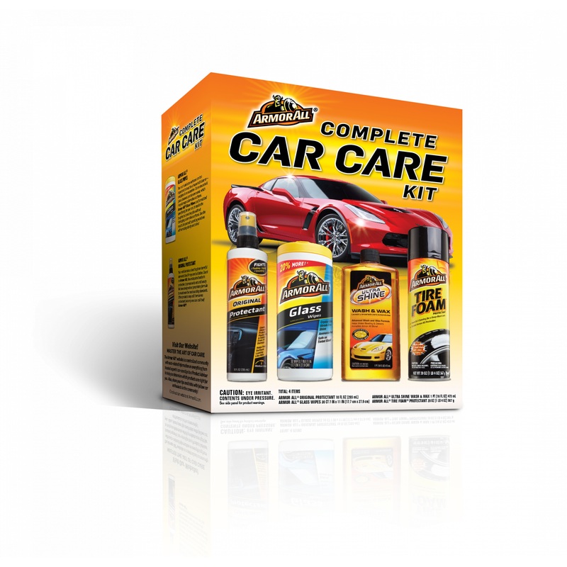 Armor All Complete Car Cleaning Car Care Kit (4 Pieces)
