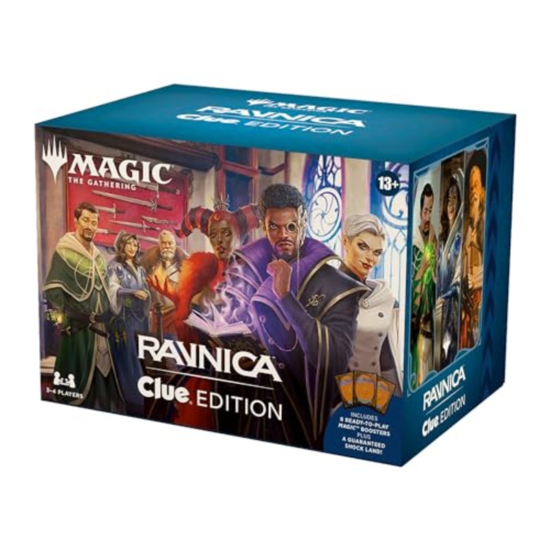 Magic: the Gathering Ravnica: Clue Edition – 3-4 Player Murder Mystery Card Game