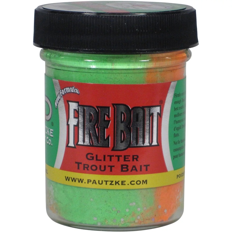 Pautzke Fire Bait – Glitter Trout Rainbow Bait 1.5 oz