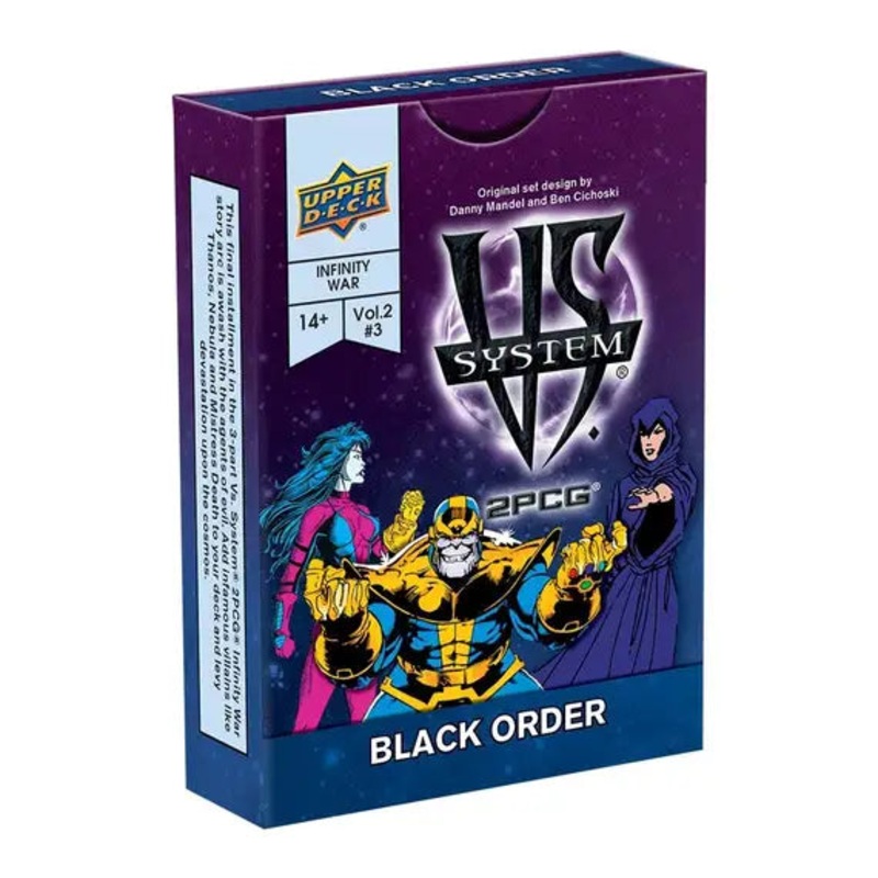 Upper Deck Vs. System 2PCG: Black Order