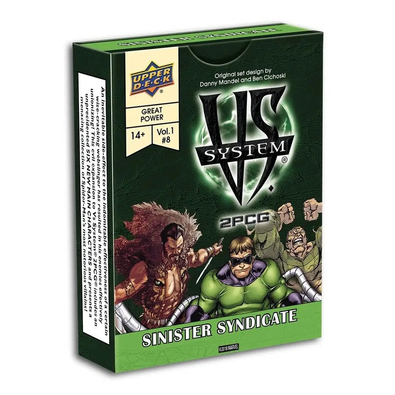 Upper Deck Vs. System 2PCG: Sinister Syndicate