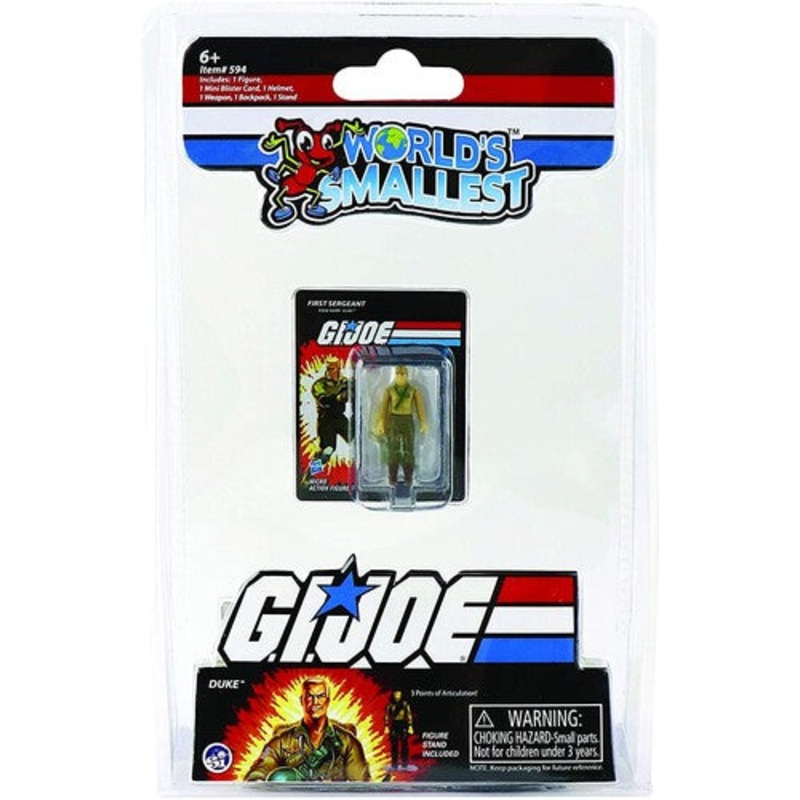 World’s Smallest G.I. Joe Vs Cobra Micro Action Figure