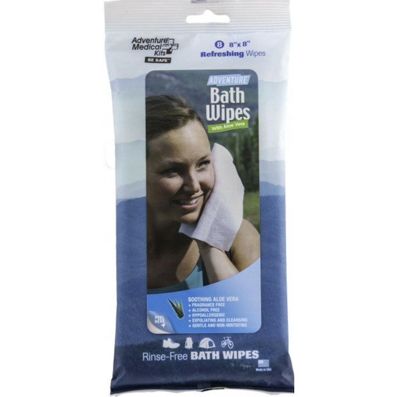 Adventure Medical Kits Bath Wipes (8 Pack)