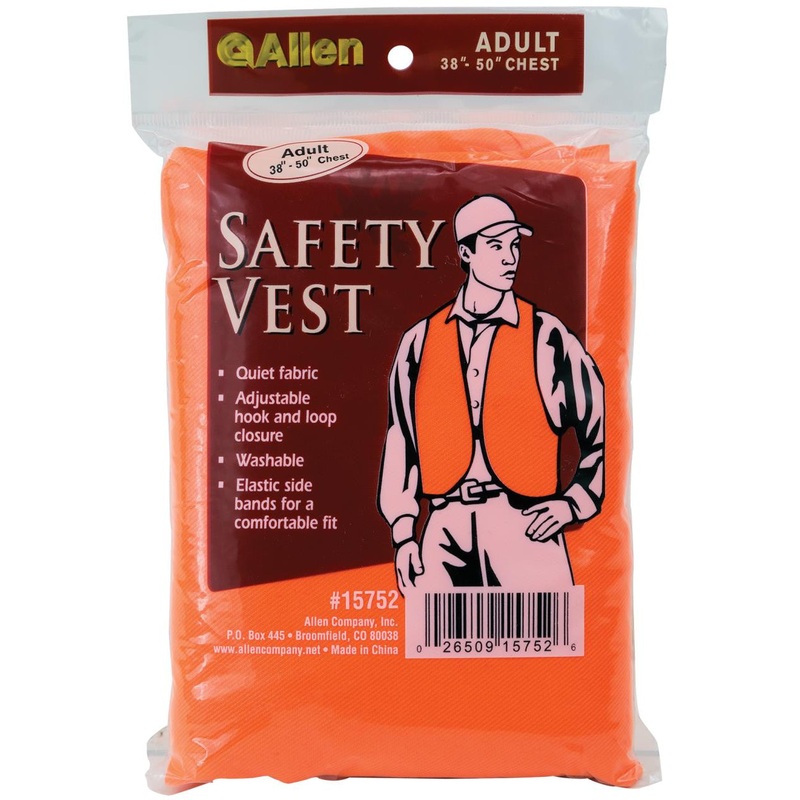 Allen Adult Hunting Safety Vest 38/48 – Orange