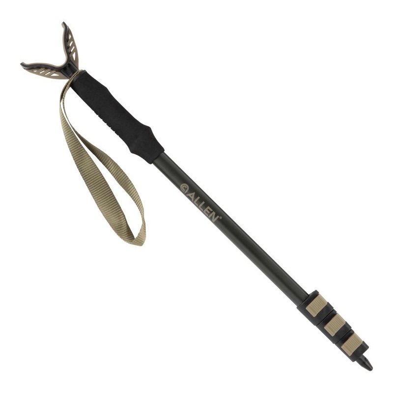 Allen Monopod Shooting Stick and Gun Rest – Aluminum