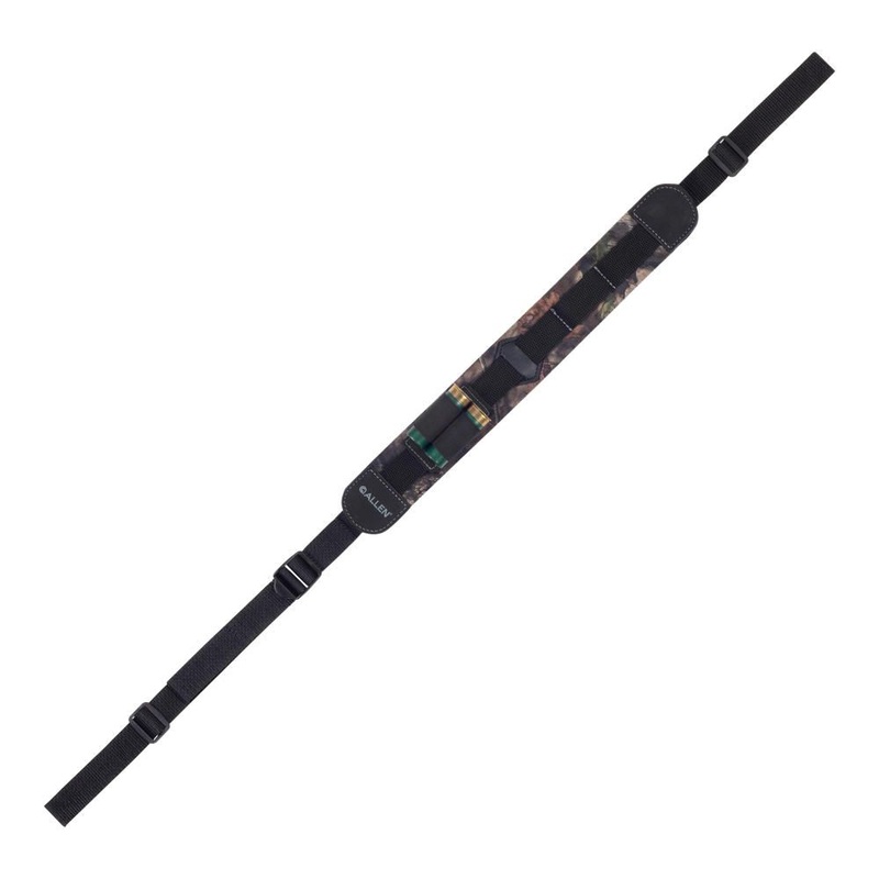 Allen Neoprene Shotgun Sling w/ Shotgun Shell Loops – Mossy Oak Break-Up Country Camo