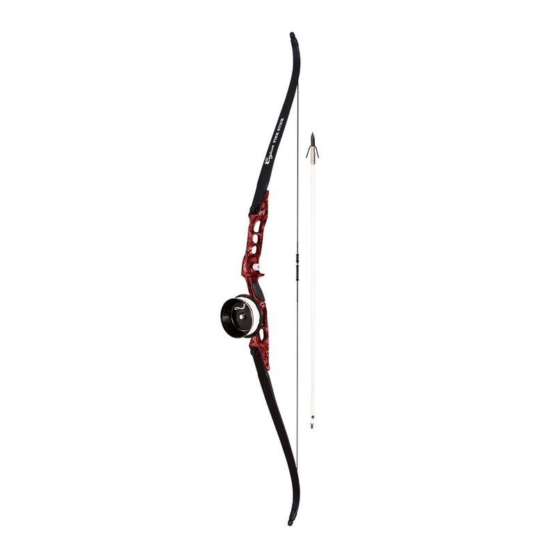 Cajun Fish Stick 45# Take-Down Recurve BowFishing Package, Right Hand