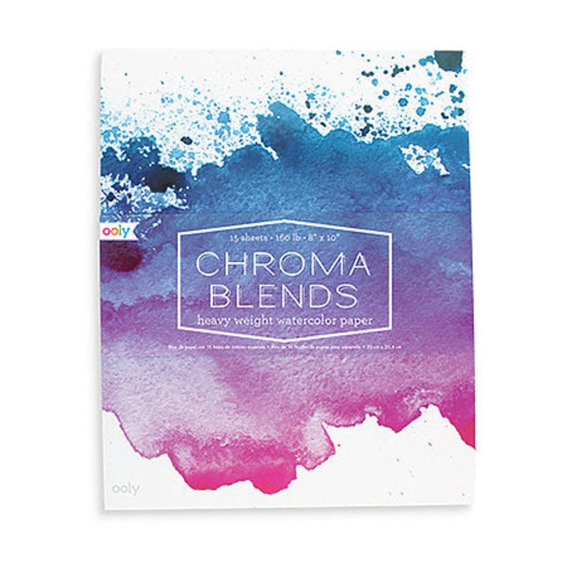 Ooly Chroma Blends Water Color Pad 8×10