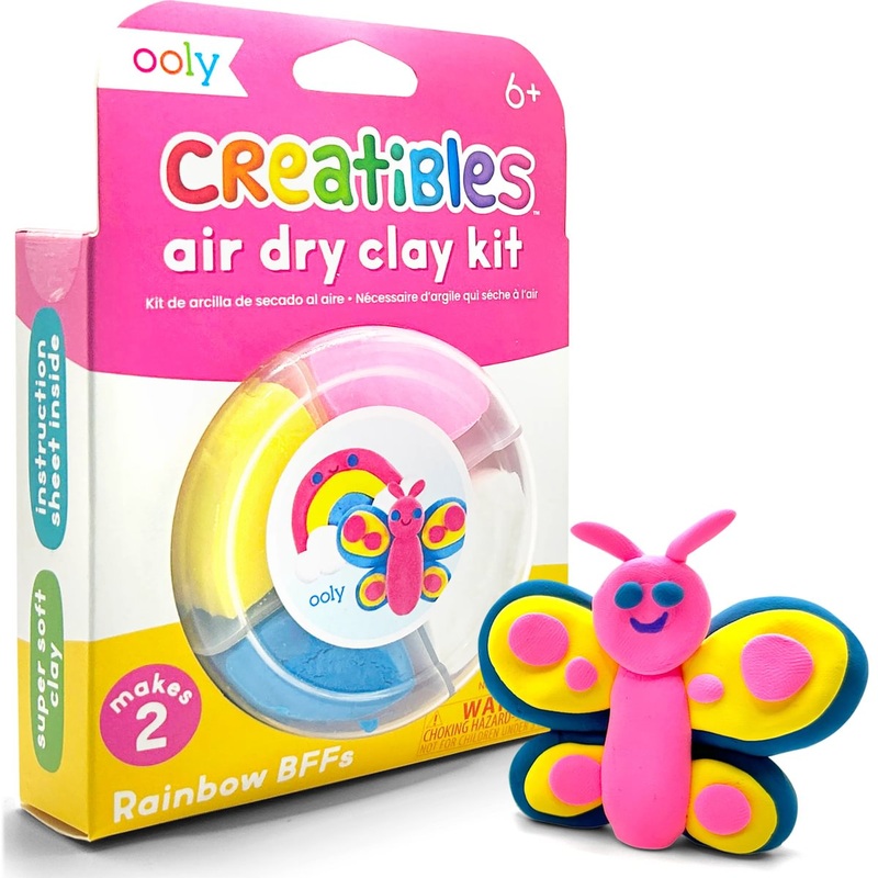 Ooly Creatibles Air Dry Clay Kit – Rainbow BFFs