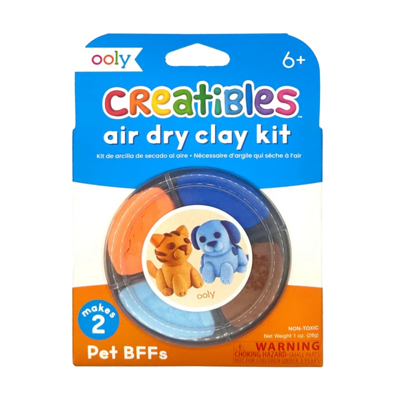 Ooly Creatibles Mini Air Dry Clay Kit – Pet BFFs
