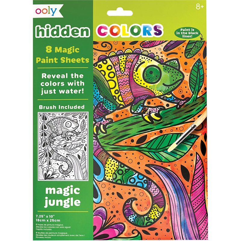 Ooly Hidden Colors Magic Paint – Magic Jungle