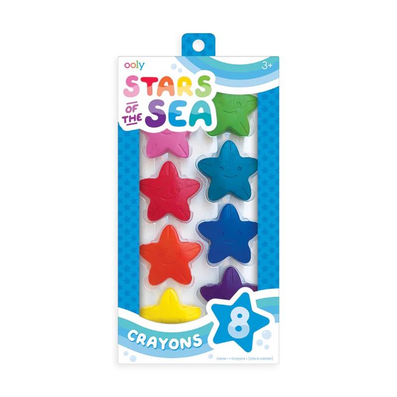 Ooly Stars of the Sea Starfish Crayons (8 Set)