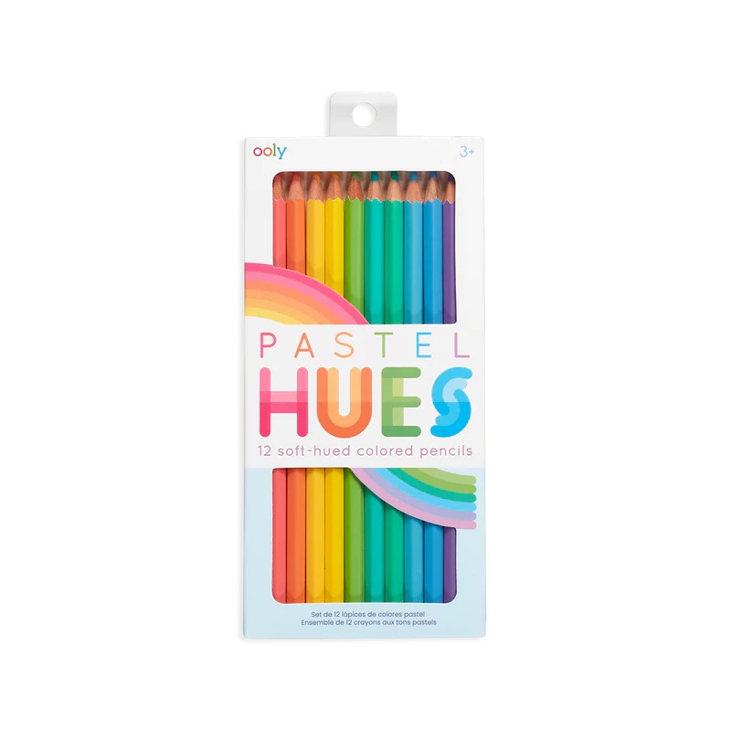 Ooly Pastel Hues Colored Pencils (12 Set)