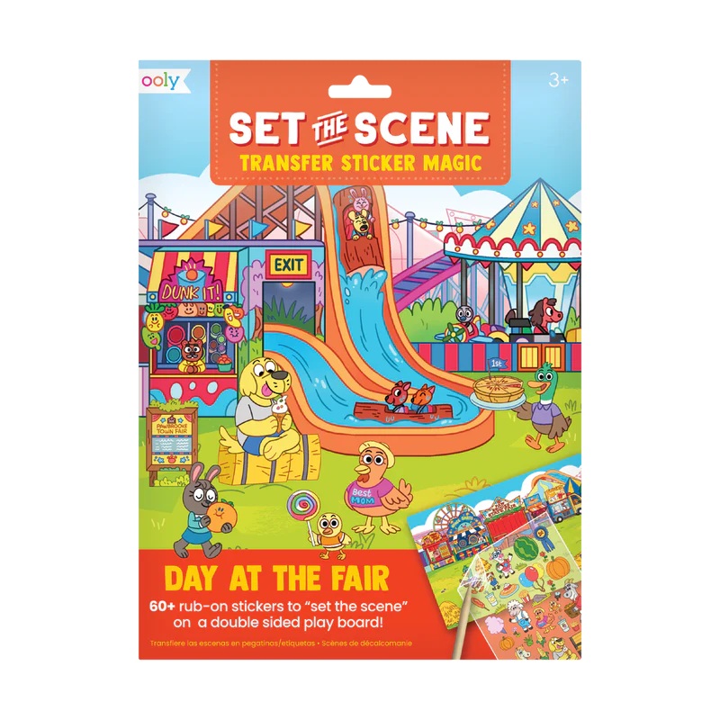 Ooly Set The Scene Transfer Stickers Magic – Day At The Fair